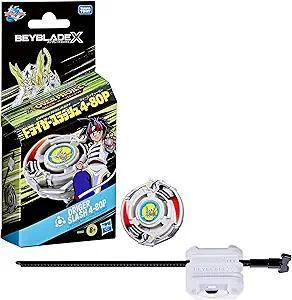 Beyblade X X-Over Project Driger Slash 4-80p Starter Pack Set with Takara Tomy Balance Type Top and Launcher, Battling Tops Game Toys