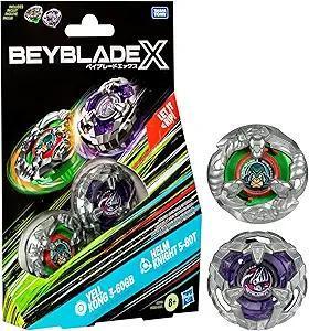 Beyblade Yell Kong and Helm Knight Battle Tops