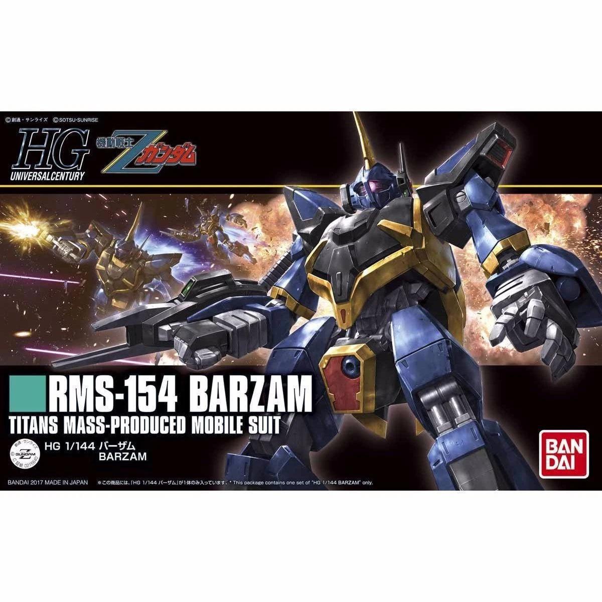 Bandai HGUC 204 Gundam Barzam 1/144 Scale Kit Pre Order