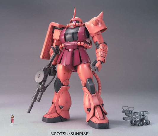 Bandai MG 1/100 Gundam MS-06S Zaku II char Ver.2.0 Plastic Model Kit from Japan
