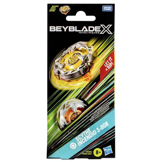 Beyblade X Scythe Incendio 3-80B Booster Set