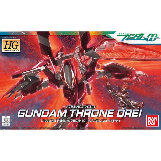 Bandai Hobby Gundam 00 14 Gundam Throne Drei HG 1/144 Model Kit USA Seller