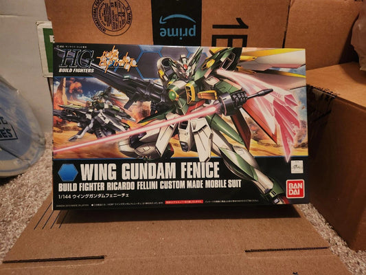 Bandai Hobby HGBF Wing Gundam Fenice Action Figure Multi-Colored