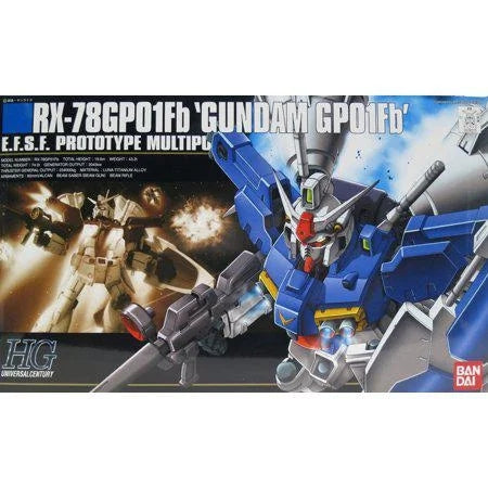 Bandai Stardust Memory Gundam GP01FB Full Burnern Zephyranthes HG 1/144 Model Kit